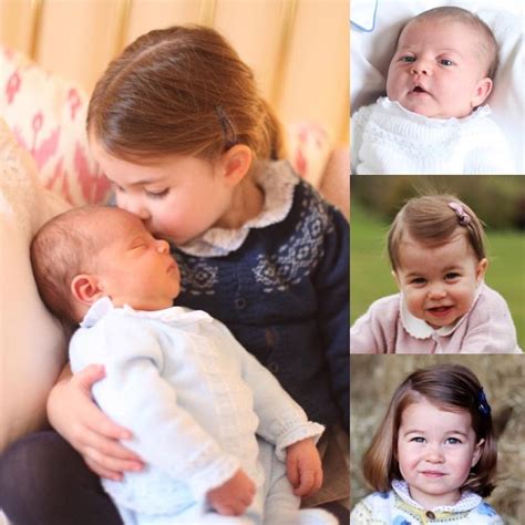 Charlottes Birthday Photos Over The Years Princesscharlotte