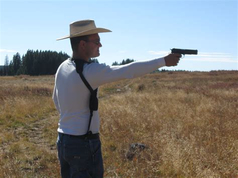 Fileshooting A 1911a1 Pistol Atop Grand Mesa Colorado Wikimedia