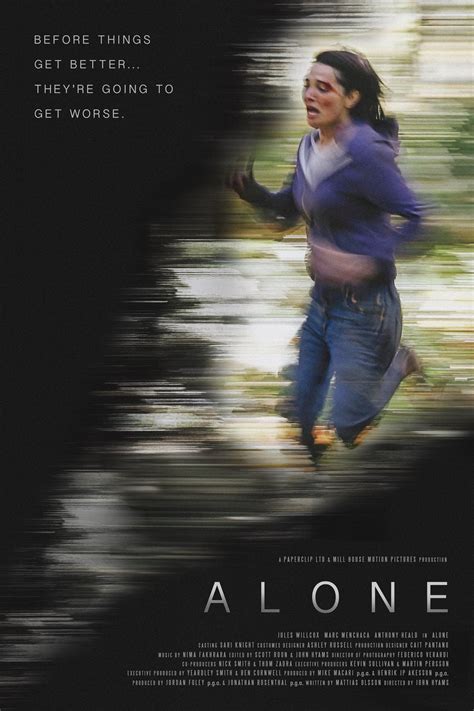 Alone 2020 Posters — The Movie Database Tmdb