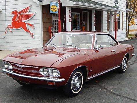 1966 66 Chevrolet Chevy Corvair Monza Automatic 2 Door Coupe For Sale