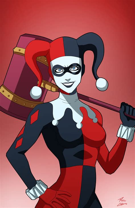 Harley Quinn On The Loose By Phil Cho On Deviantart