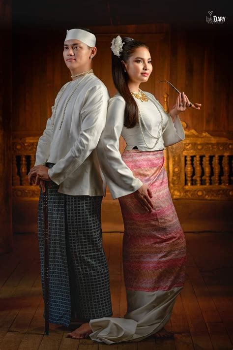 Myanmar Traditional Dress Myanmar Traditional Dress Traditional Dresses Traditional Outfits