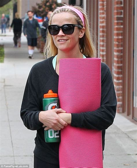 A Fresh Faced Reese Witherspoon Displays Her Trim And Toned Physique As