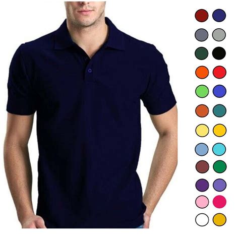 Jual Kaos Polo Shirt Unisex Kaos Kerah Warna Polos Poloshirt Polo Shirt Brothershop Bisa