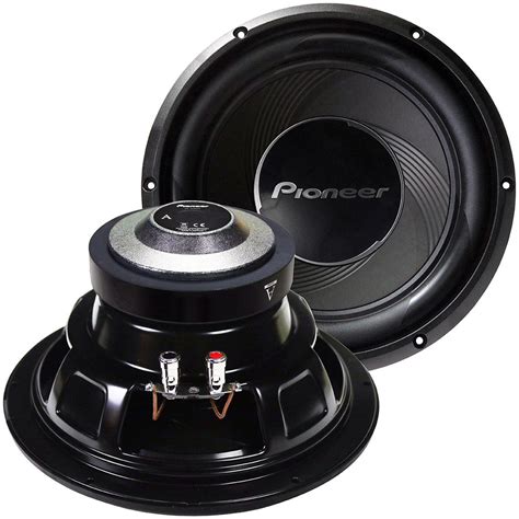 Pioneer 12″ Woofer 400w Rms1400w Max Single 4 Ohm Voice Coil The