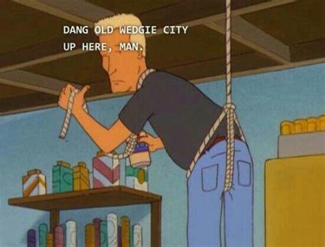King Of The Hill Boomhauer On A Rope King Of The Hill Funny Pictures