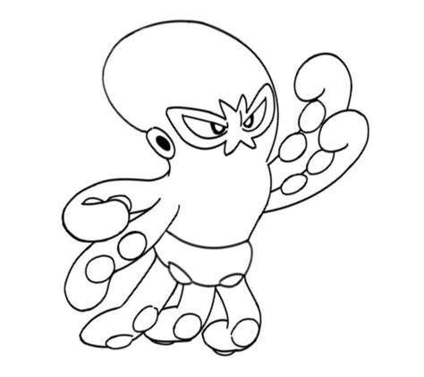 Grapploct Pokemon 2 Coloring Page Free Printable Coloring Pages For Kids