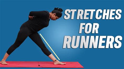 Best After Running Stretches Must Do Stretch For Runners Stretch For Lower Body Youtube