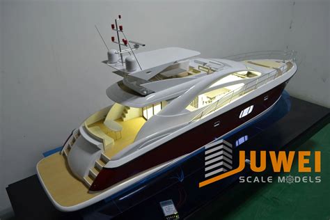 High Detailed Yacht Scale Model With Lighting Effects JW China