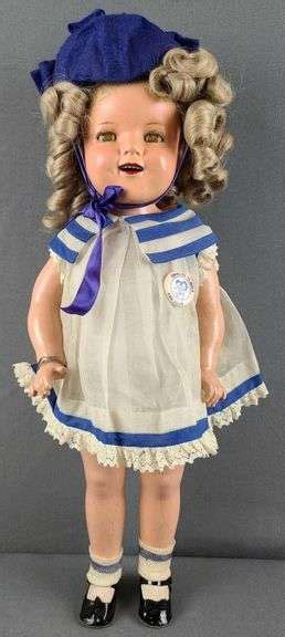 shirley temple composition doll matthew bullock auctioneers
