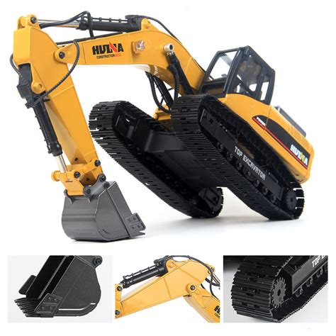 Top Race 23 Channel Hobby Remote Control Excavator V4 Construction