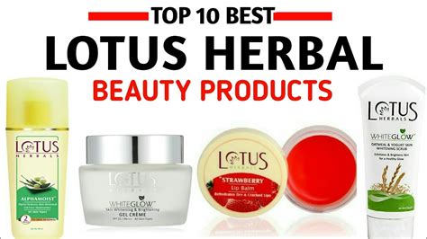 Best Lotus Herbal Skin Care Products In India Youtube