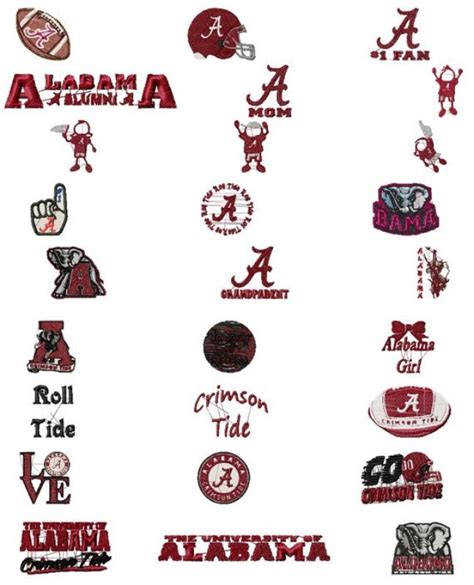 Wikipedia or any credible news outlet article) videos and gifs of badass people speak for themselves most of the time so adding a. Free Alabama Embroidery Designs | Buy Alabama University Machine Embroidery Desig… | Embroidery ...