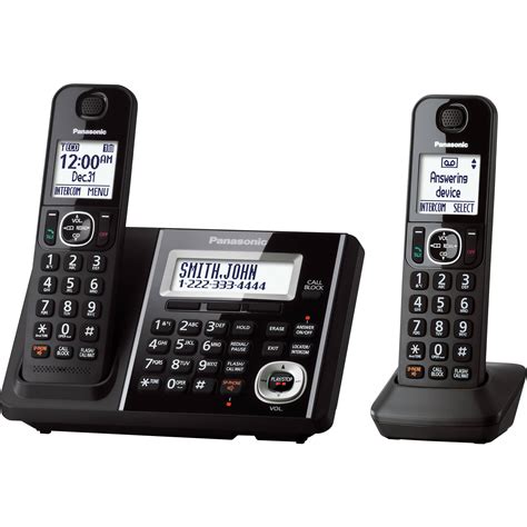 Panasonic Cordless Phone and Answering Machine with 2 KX-TGF342B