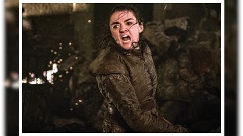 Game Of Thrones Makers Put Strap Across My Chest For Arya Look Says