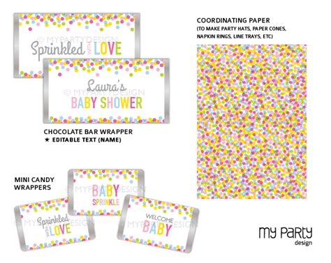 Baby Sprinkle Party Printables My Party Design