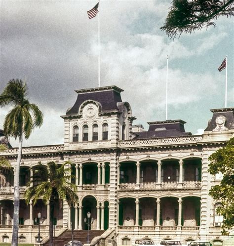 Free Vintage Stock Photo Of ʻiolani Palace Hawaii Vsp