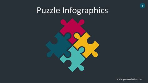 Puzzle Infographic Animated Powerpoint Template Youtube