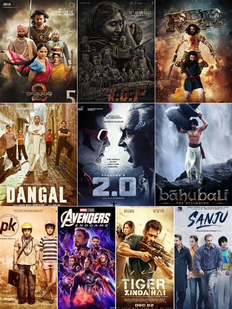 All Time Top 10 Highest Grossing Movies In India Jswtvtv