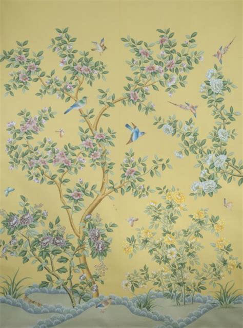 Goodness Gracie Gracie Wallpaper Hand Painted Wallpaper Chinoiserie