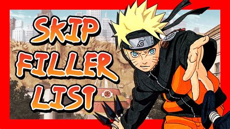 Naruto Shippuden Filler List Episodes Guide