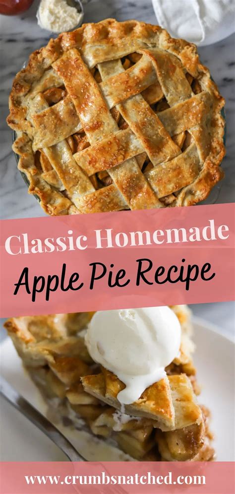 This Is A Classic Apple Pie Recipe That Uses Simple Ingredients I Ve Included Easy To Follow