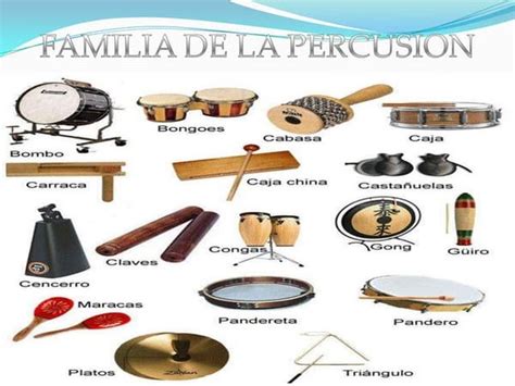 Familias De Instrumentos Musicales