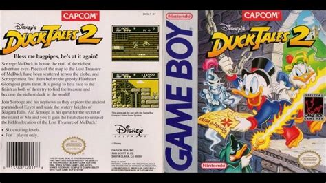 Duck Tales 2 Game Boy 03 World Map Youtube