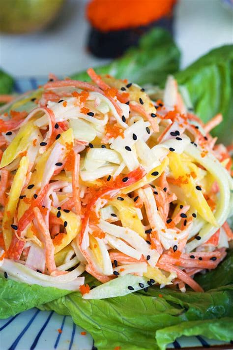 Spicy Kani Salad Recipe The Suburban Soapbox