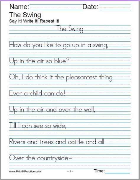 Check out the latest versions of the handwriting worksheets pdf collections today! 60+ Cursive Handwriting Sheets ⭐ Alphabet Cursive Writing ...