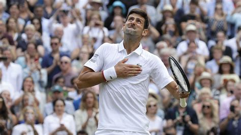 Wimbledon Final Novak Djokovic V Roger Federer Result Scores Report
