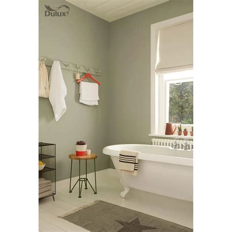 Dulux Easycare Washable And Tough Matt Paint Overtly Olive 25l Green