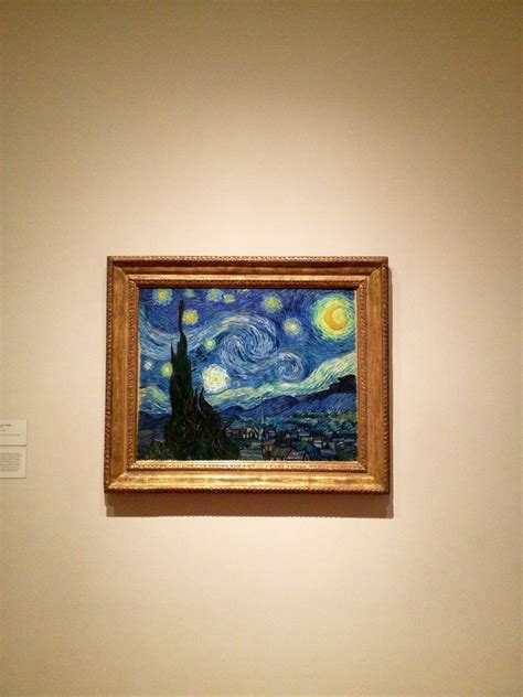 Saw The Original Starry Night The Modern Art Museum In Nyc Resim