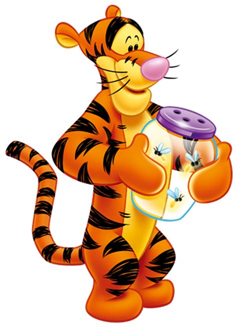 The book of pooh is an american children's television series that aired on the playhouse disney block on disney channel.it is the third television series to feature the characters from the disney franchise based on a. Winnie Pooh Tiger PNG Image - PurePNG | Free transparent ...