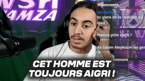 Hamza Veut Que Sa Communauté Anime Le Stream à Sa Place Wsh Tv Youtube