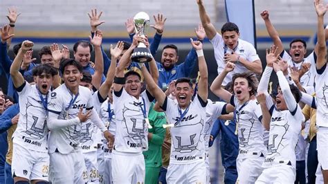 Campeón Pumas se corona en la Sub tras vencer a Rayados TUDN