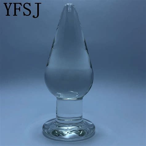 14155mm 382g Large Crystal Butt Plug Vagina Ball Big Pyrex Glass Anal