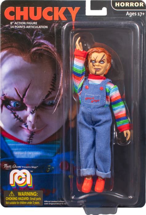 Childs Play Chucky Mego 8 Inch Action Figure 850003511917 Ebay