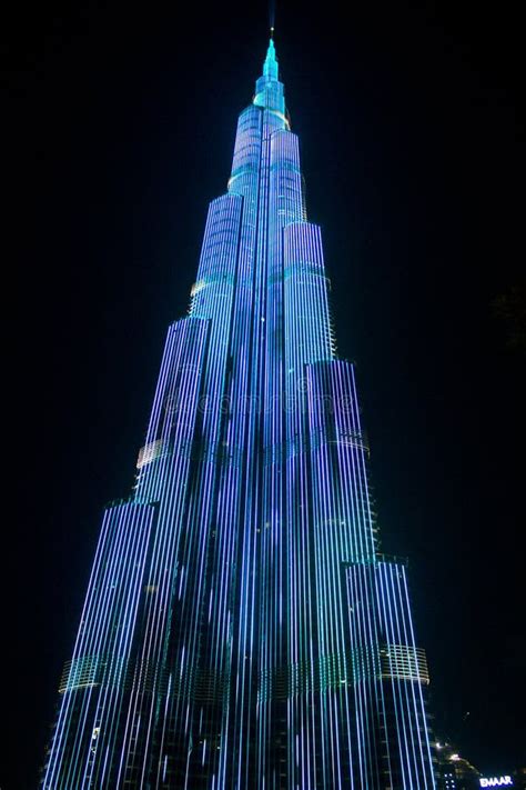 United Arab Emirates City Of Dubai Dubai Downtown Cityscape With Burj