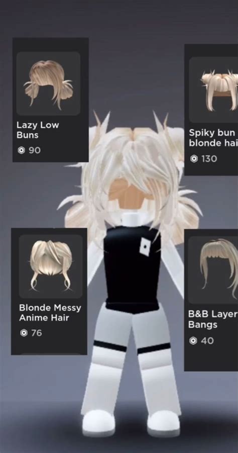 79 Ideas How To Do Hair Combos On Roblox Mobile Android For Long Hair