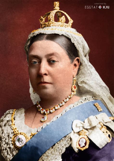 Queen Victoria Of United Kingdom Photo Taken At 1882 By Alexander