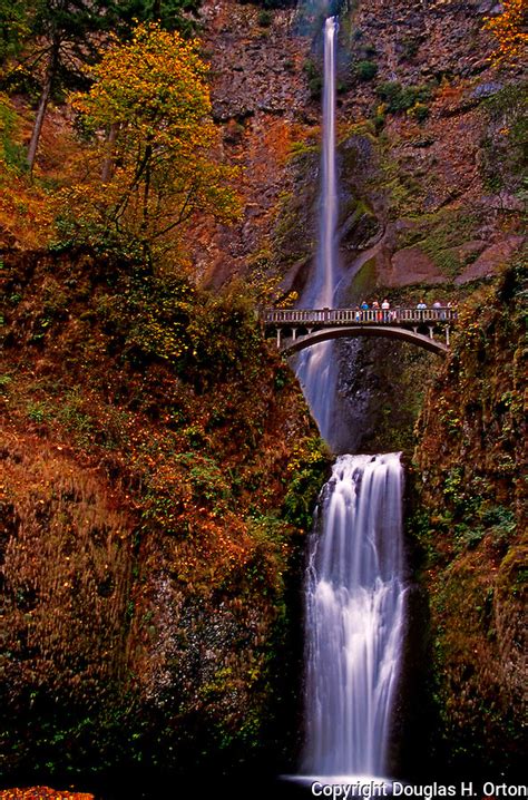 Multnomah Falls Oregon Multnomah Falls Outdoor Waterfall