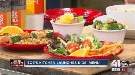 Zoes Kitchen Launches Kids Menu Youtube