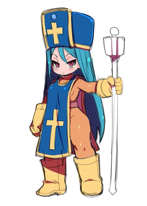 A Female Priest By ザンクロー Dragonquest