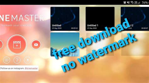 How To Download Kinemaster No Watermark For Android For Free Mobile