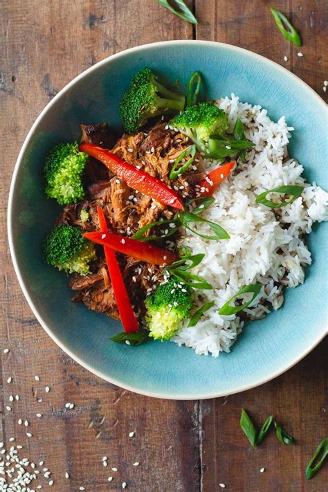 Not only does it get the chicken skin nice and crispy (because it does lose some crispiness in the slow cooker), but it also caramelizes the. Healthy Crock Pot Teriyaki Chicken in 2021 | Teriyaki ...