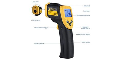 Digital Laser Infrared Thermometer Temperature Gun
