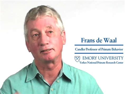 Frans De Waal Says Primates Can Teach Us A Great Deal About The Origins