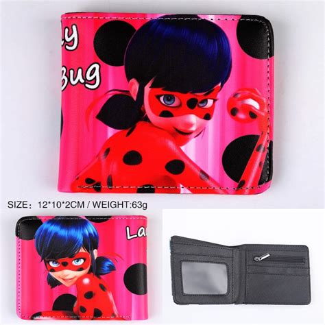 Miraculous Ladybug Anime Marinette Pu Leather Wallet
