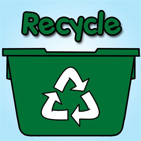 free printable recycling signs for bins
